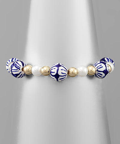 Madison's Exclusive | Ceramic Beaded Bracelet