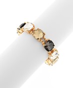 Madison's Exclusive | Cushion Cut Glass Stone Bracelet