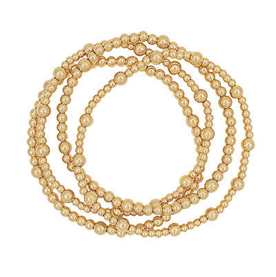 Madison's Exclusive | Golden Hour Layered Bead Necklace