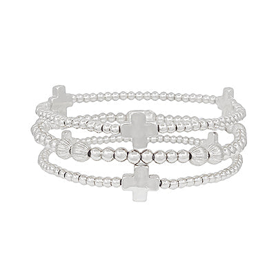 Madison's Exclusive | Cross 3 Row Stack