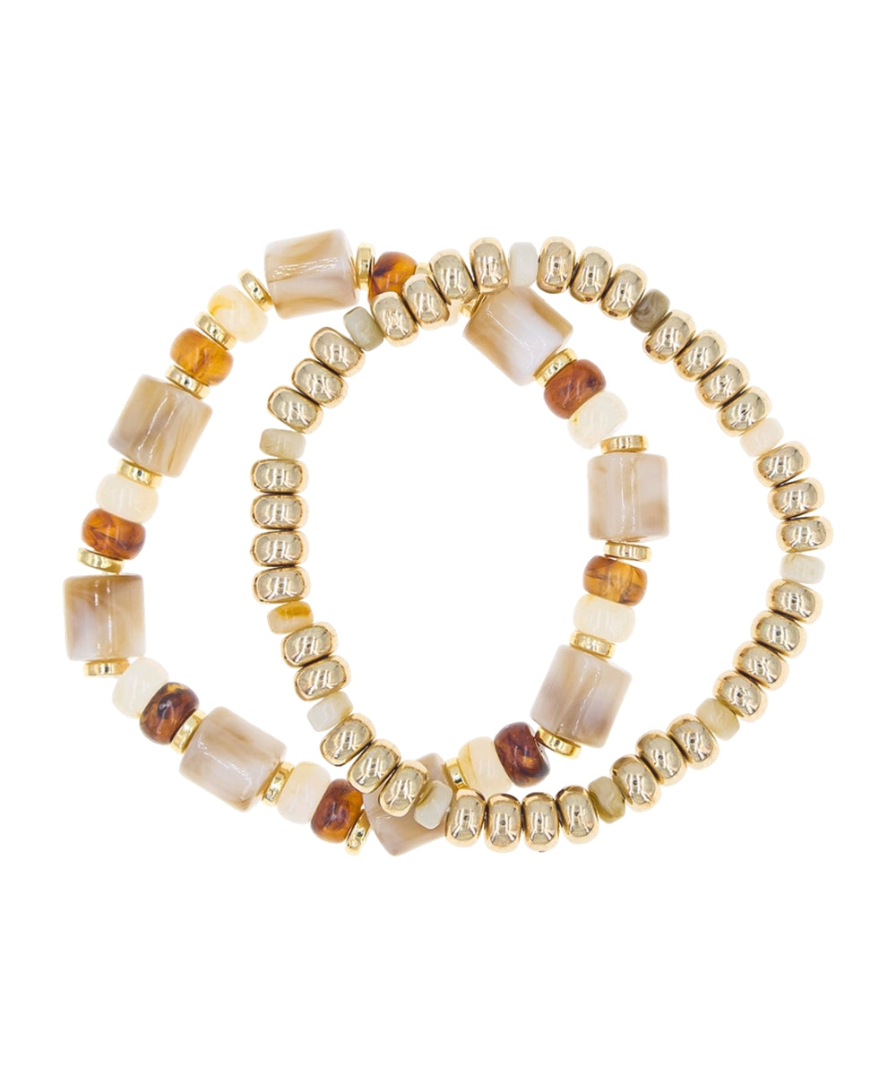 Madison’s Exclusive | Neutral Luxe Bracelet Set