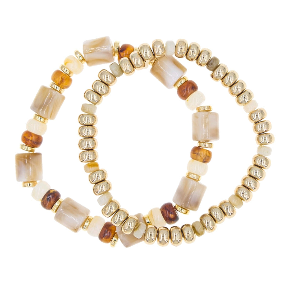 Madison’s Exclusive | Neutral Luxe Bracelet Set
