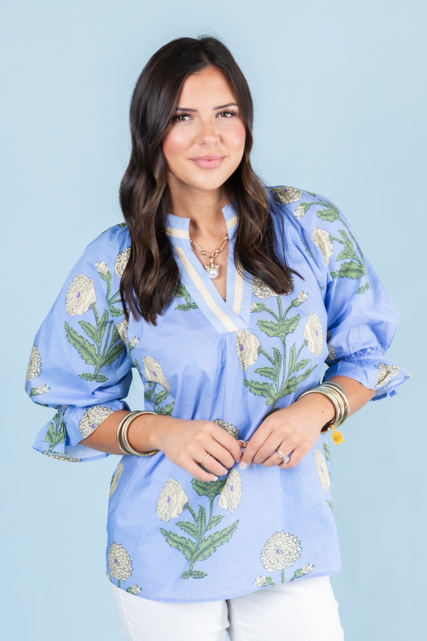The Bluebell Bloom Top