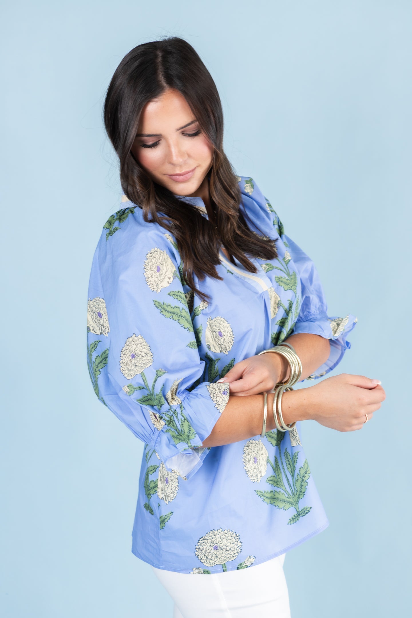The Bluebell Bloom Top