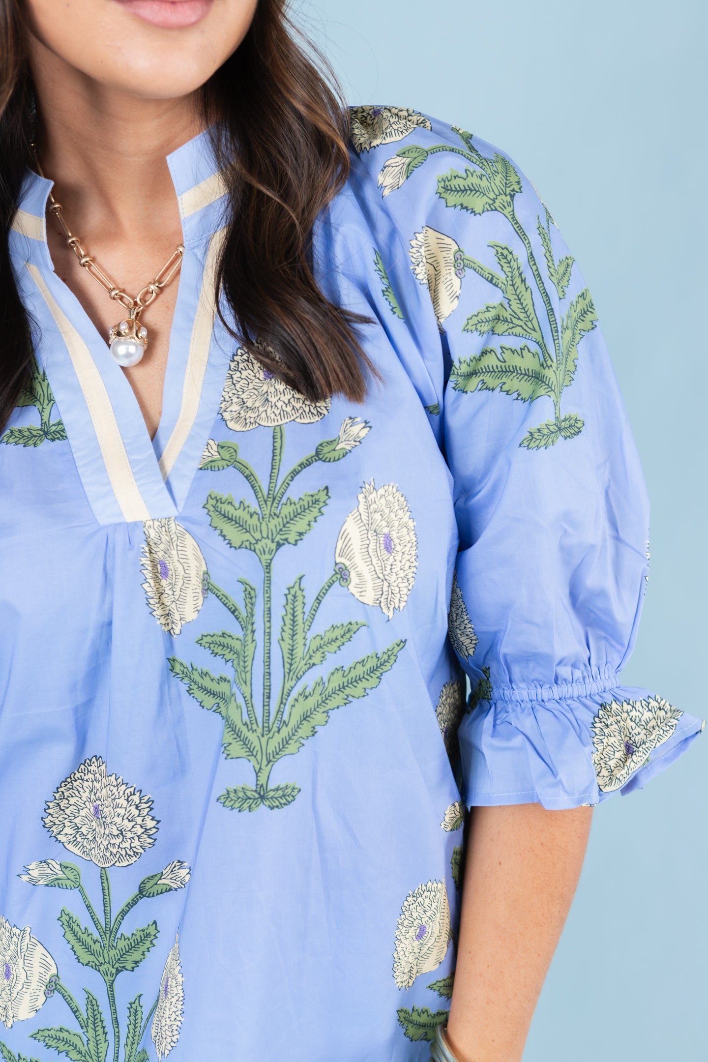 The Bluebell Bloom Top