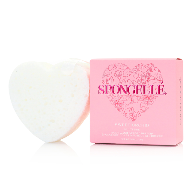 Spongelle | Sweet Orchid - Heart Buffer