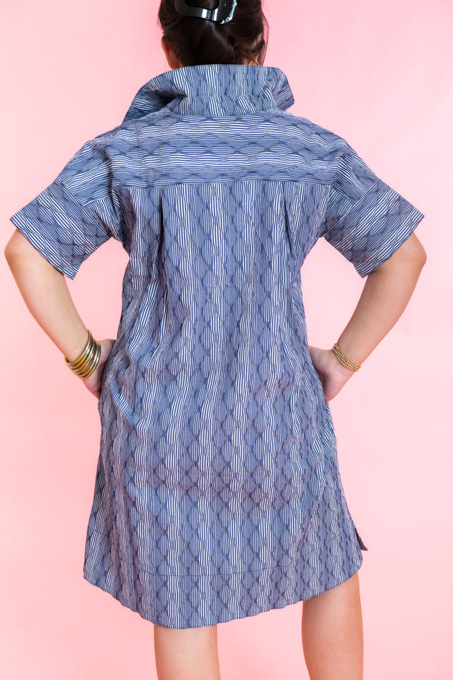 Lior | Agnes Diamond Print Dress