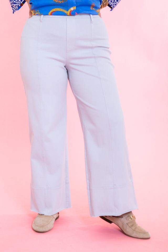 Comfort Knit Denim Crop Jean