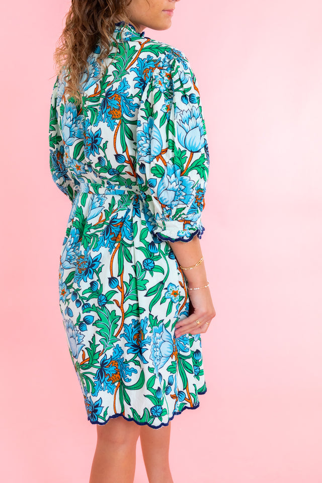 Ivy Jane | Scalloped Front Print Dress