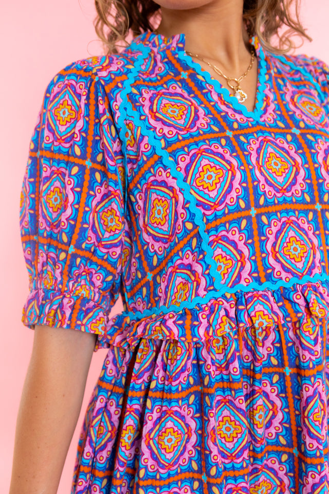 Sister Mary | Talia Tiles Dress