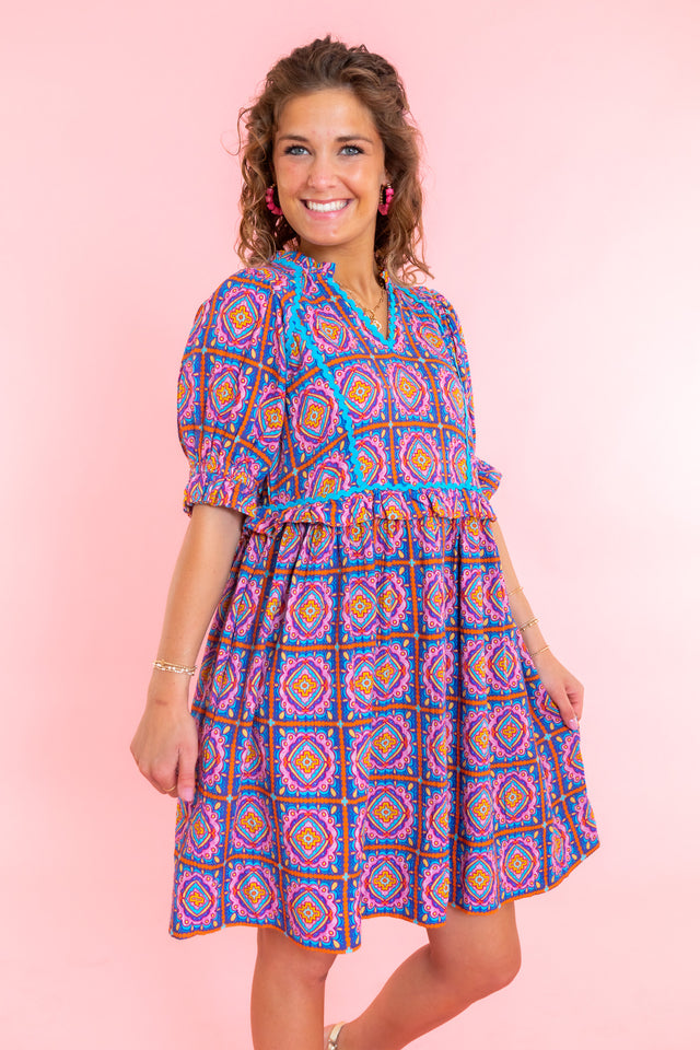 Sister Mary | Talia Tiles Dress