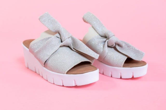 Bernie Mev | Venti Freesia Nude Silver