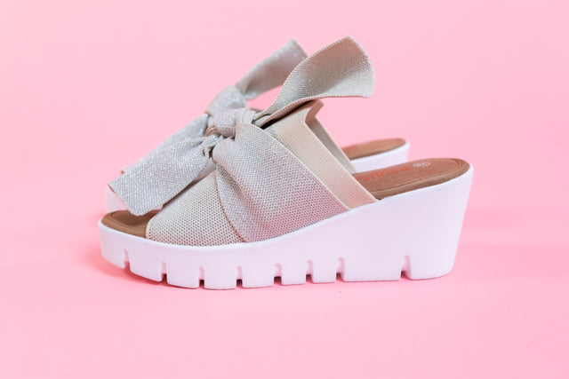 Bernie Mev | Venti Freesia Nude Silver