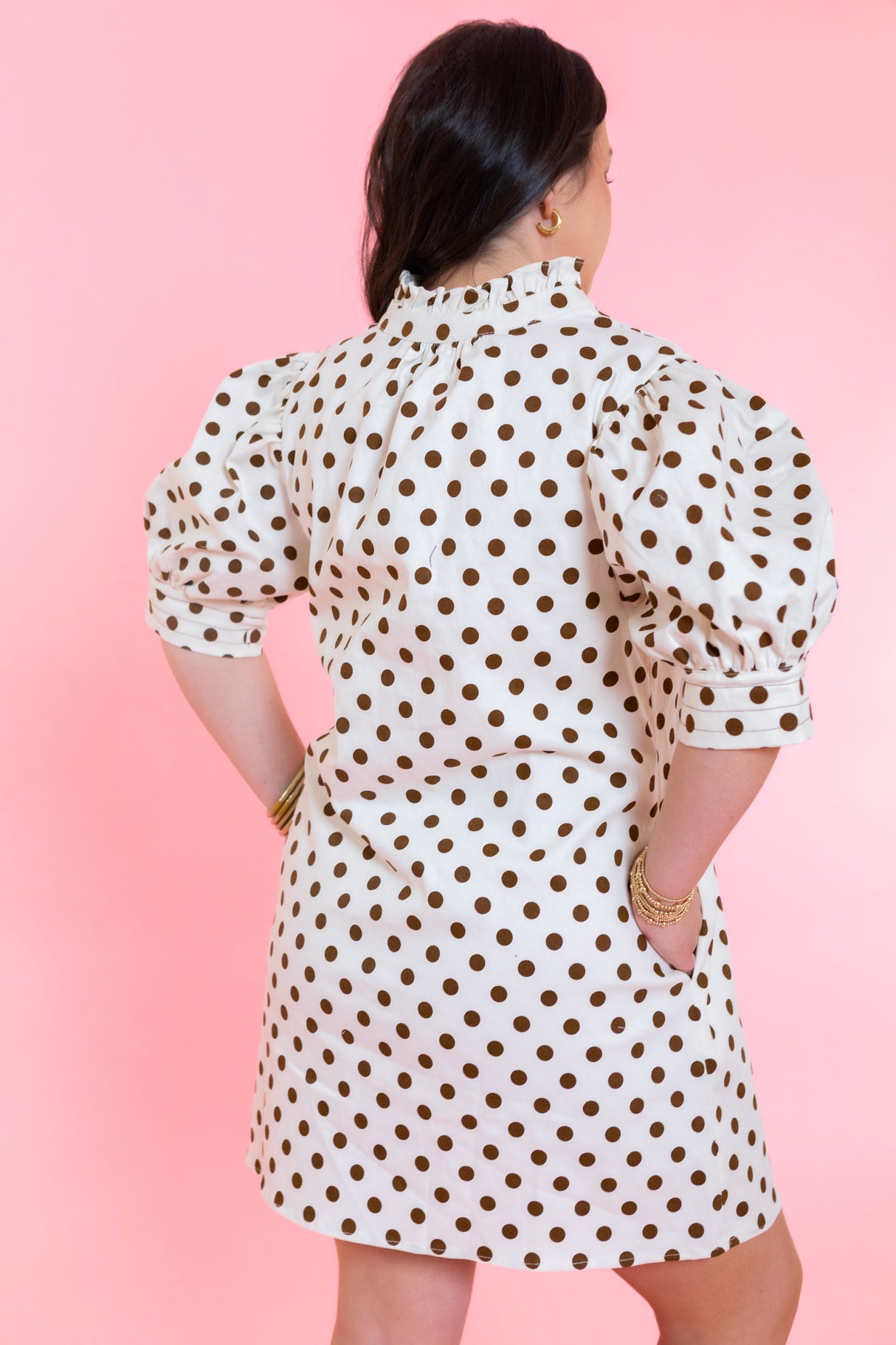 The Camden Polka Dot Mini Dress