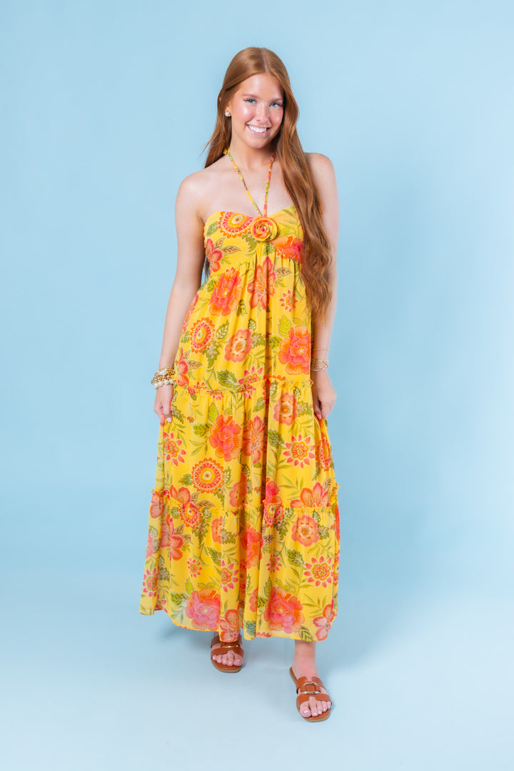 california maxi dresses The California Sunshine Maxi Dress