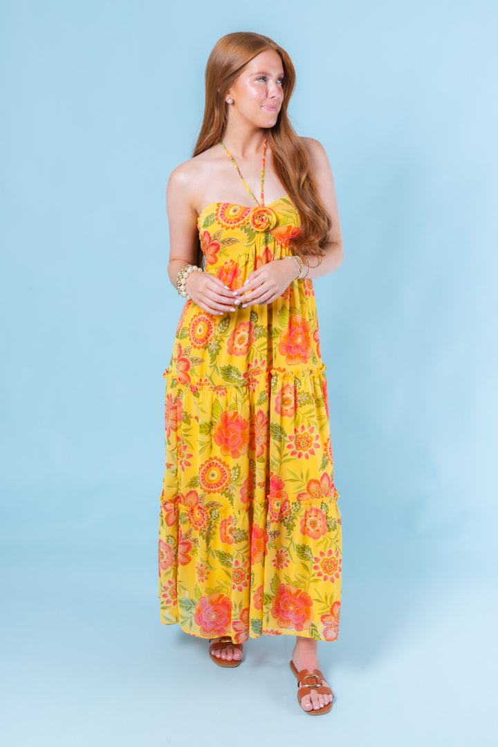 The California Sunshine Maxi Dress