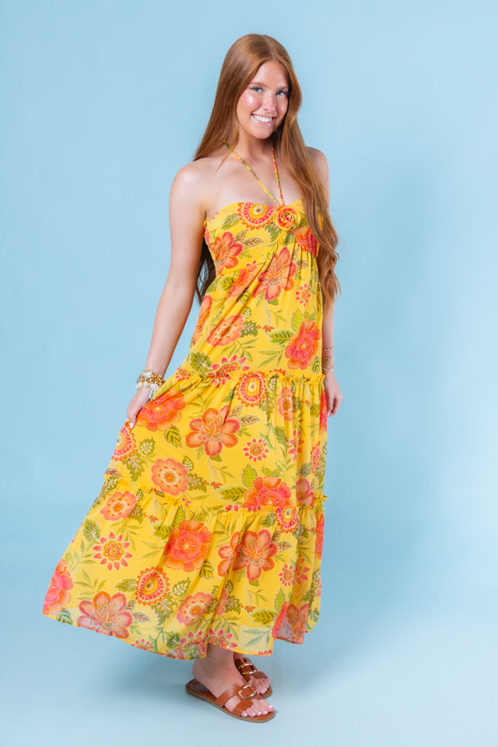 The California Sunshine Maxi Dress