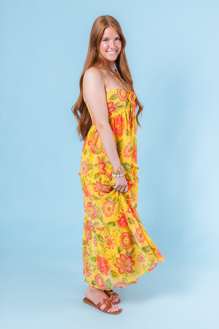 The California Sunshine Maxi Dress