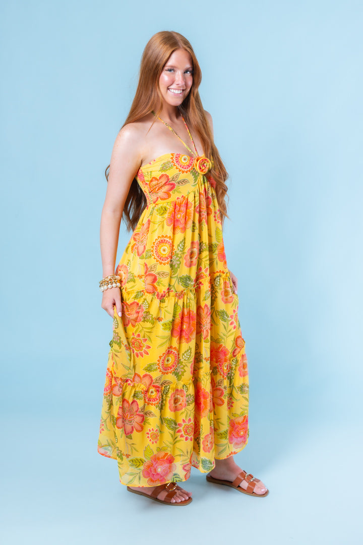 The California Sunshine Maxi Dress