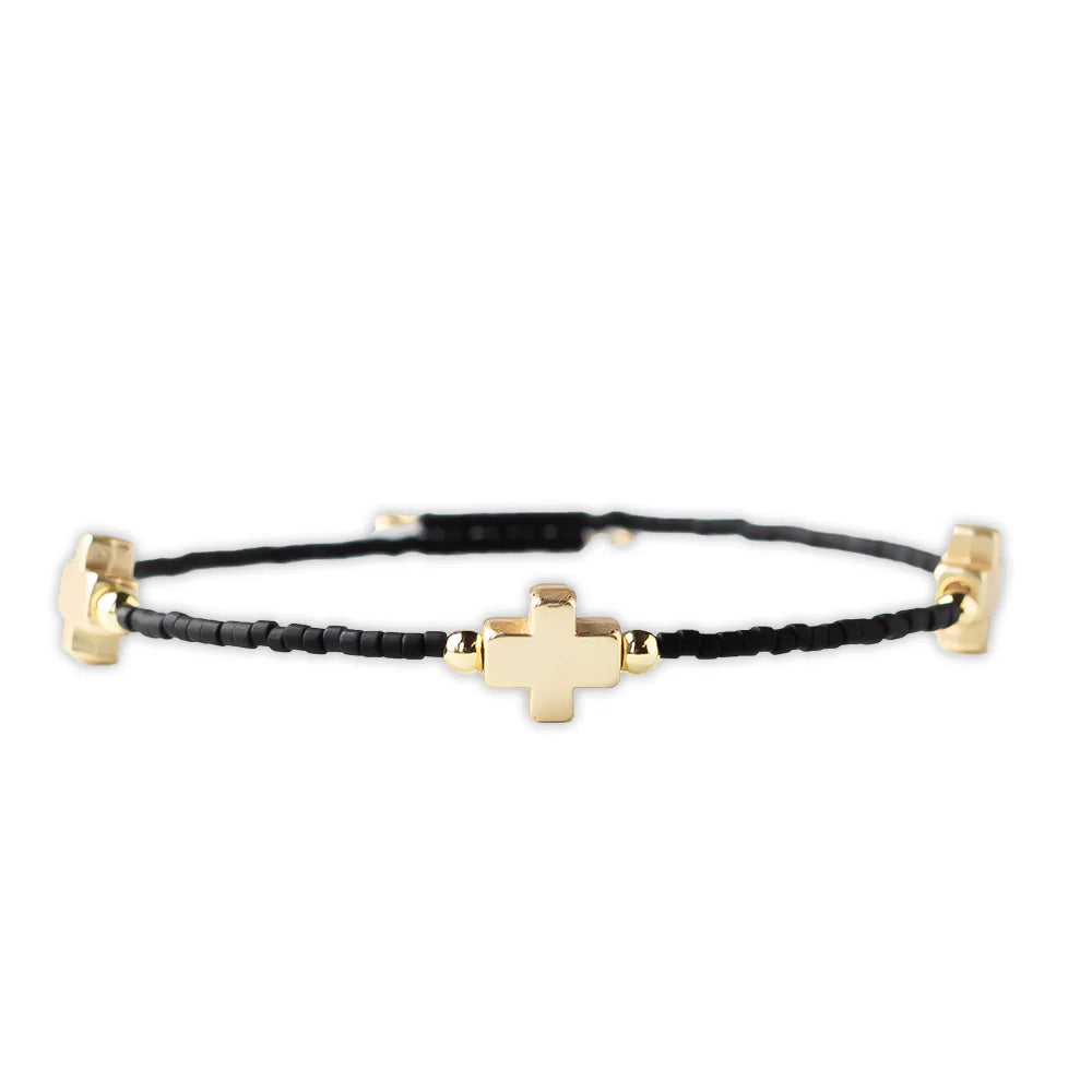 Lenny & Eva | Faithful Bangle-Black