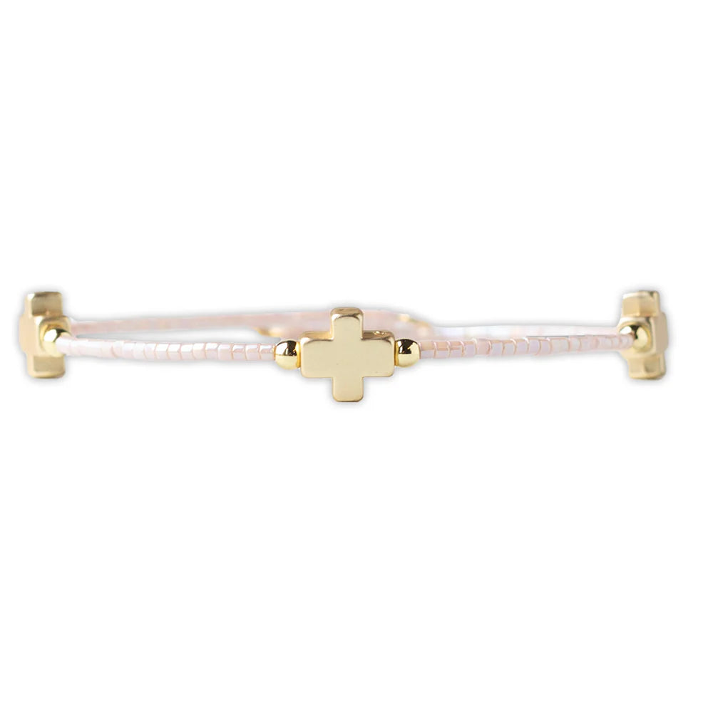 Lenny & Eva | Faithful Bangle-Champagne
