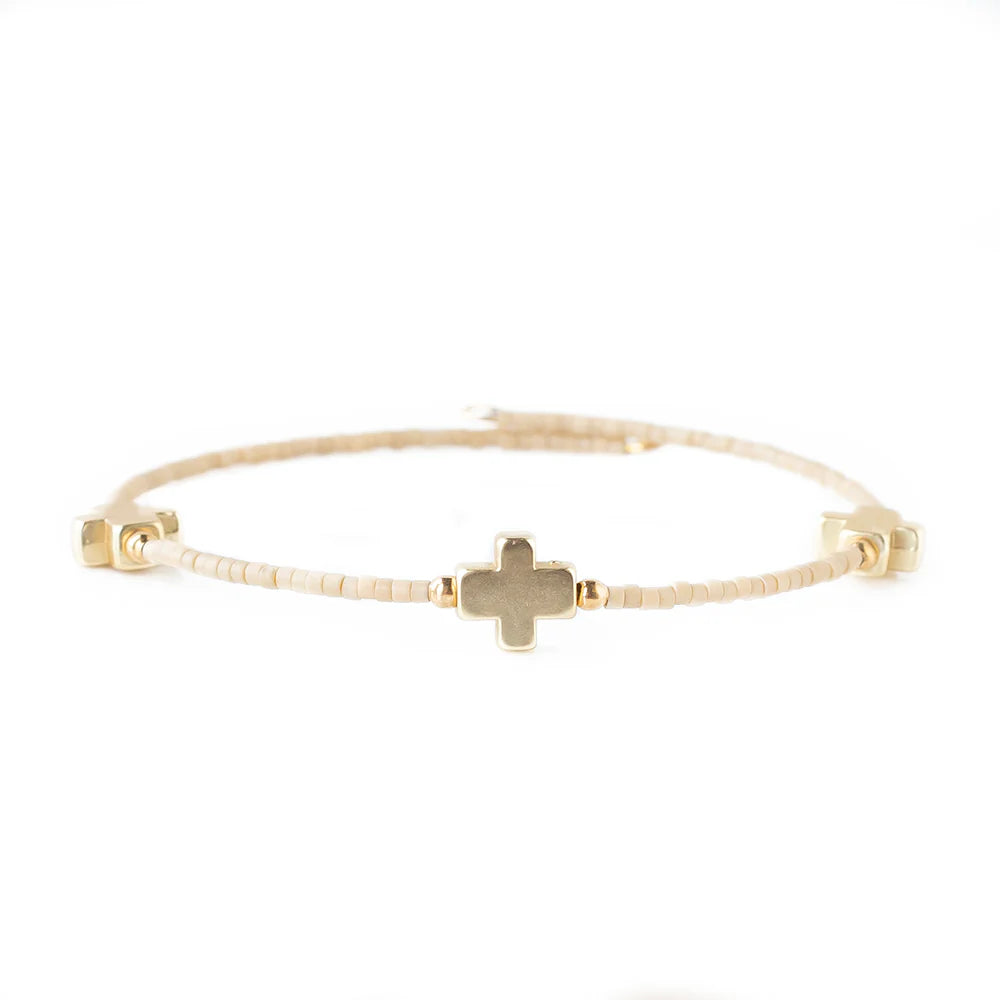 Lenny & Eva | Faithful Bangle-Latte