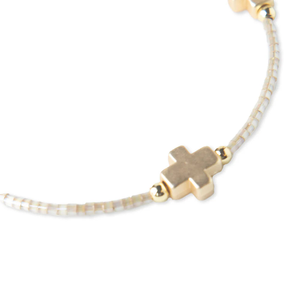 Lenny & Eva | Faithful Bangle-Smoky Quartz