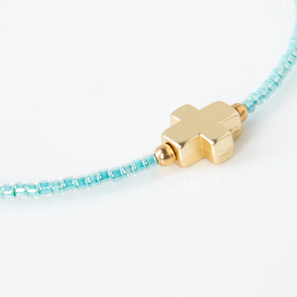 Lenny & Eva | Faithful Bangle-Turquoise