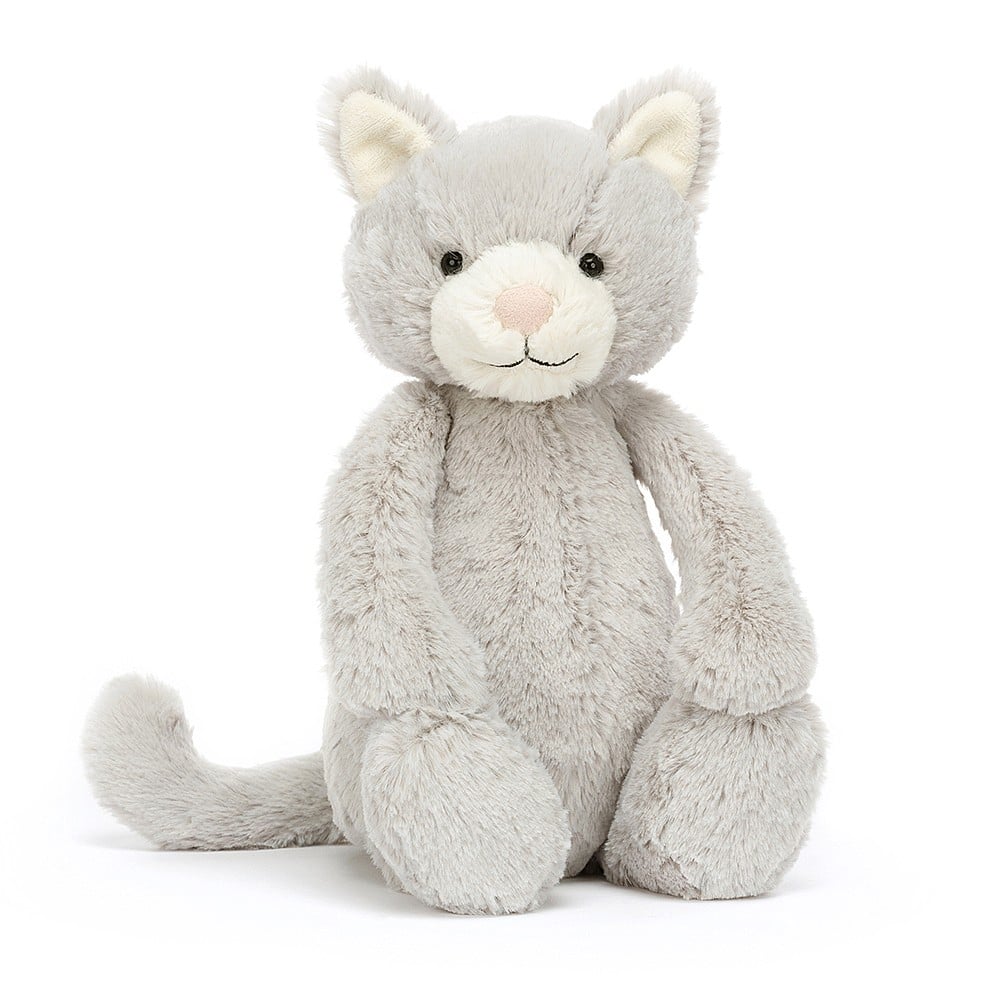 JellyCat | Bashful Grey Kitty