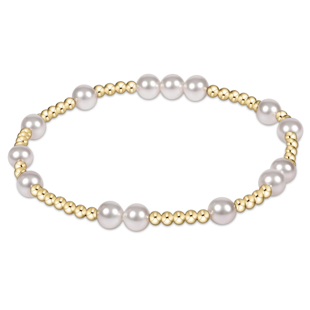 Enewton | Extends - Hope Unwritten 6MM Bead Bracelet - PEARL