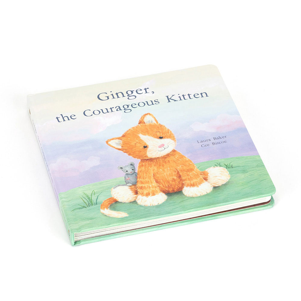 JellyCat | Ginger, The Courageous Kitten Book