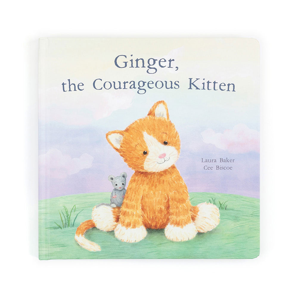 JellyCat | Ginger, The Courageous Kitten Book