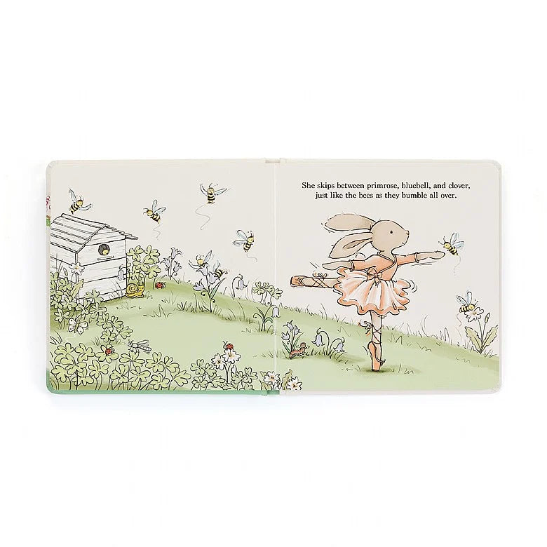 JellyCat | Lottie The Ballet Bunny Book
