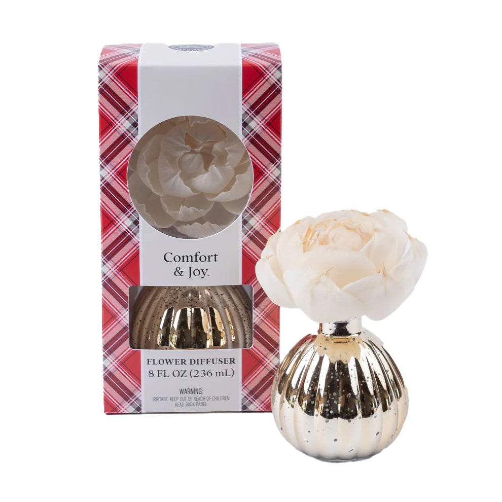 Bridgewater Candle Co. | Comfort & Joy Holiday Flower Diffuser
