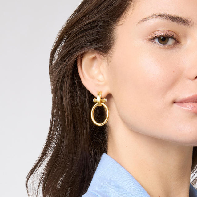 Julie Vos | Bamboo Doorknocker Earring