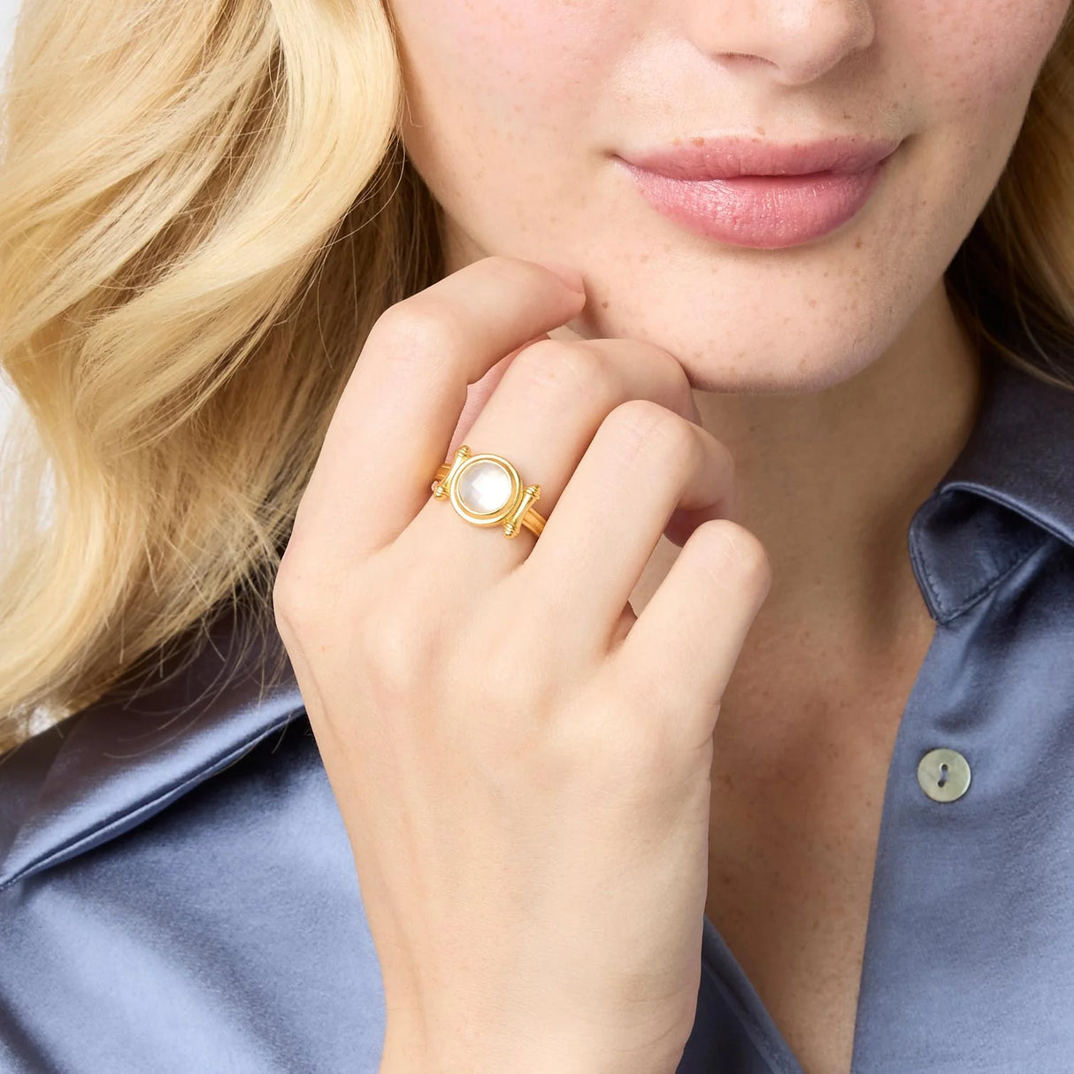 Julie Vos | Bamboo Stone Ring