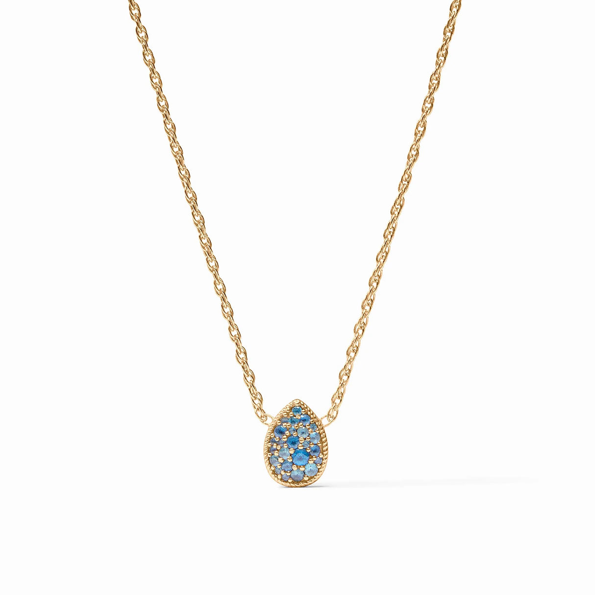 Julie Vos | Birthstone Teardrop Delicate Necklace