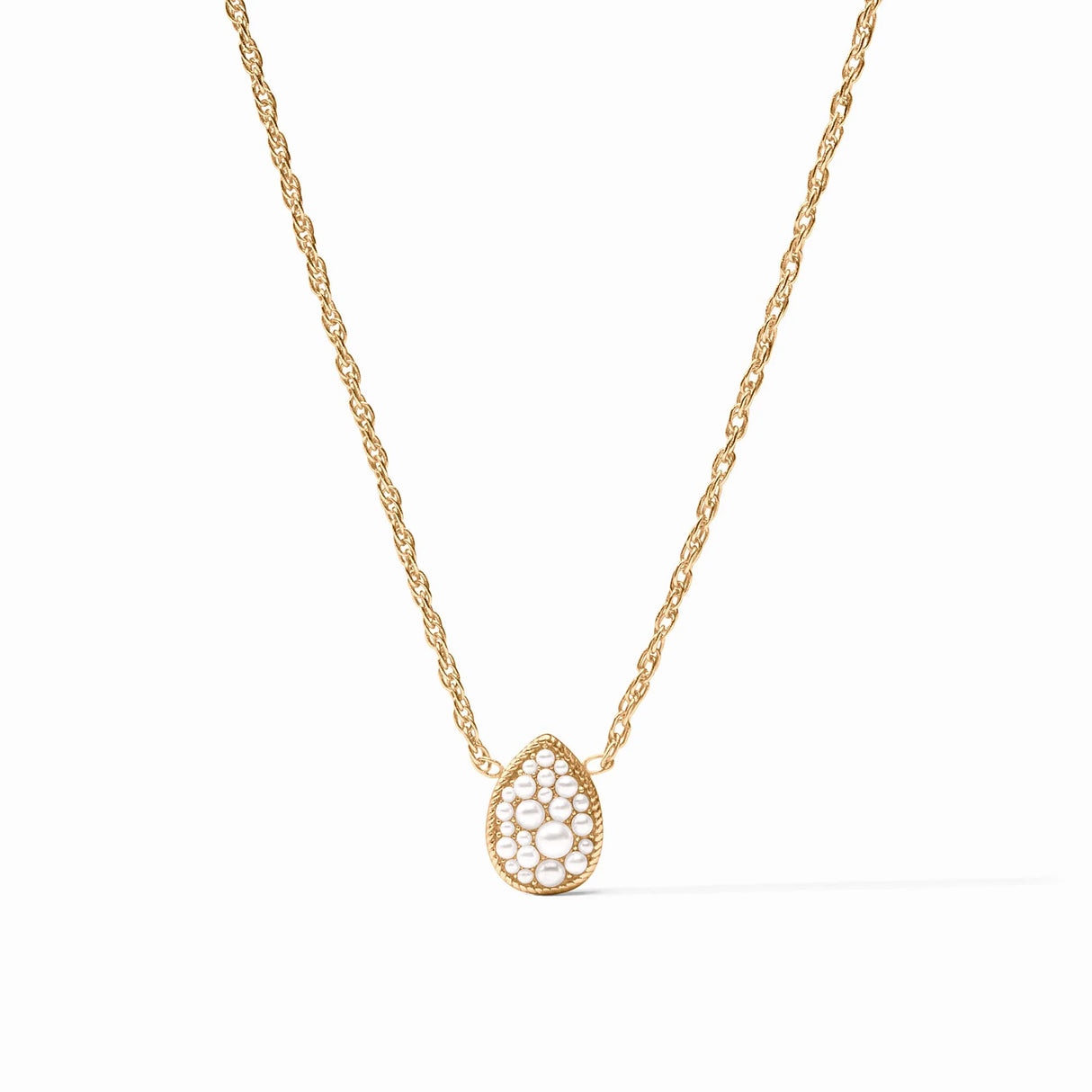 Julie Vos | Birthstone Teardrop Delicate Necklace