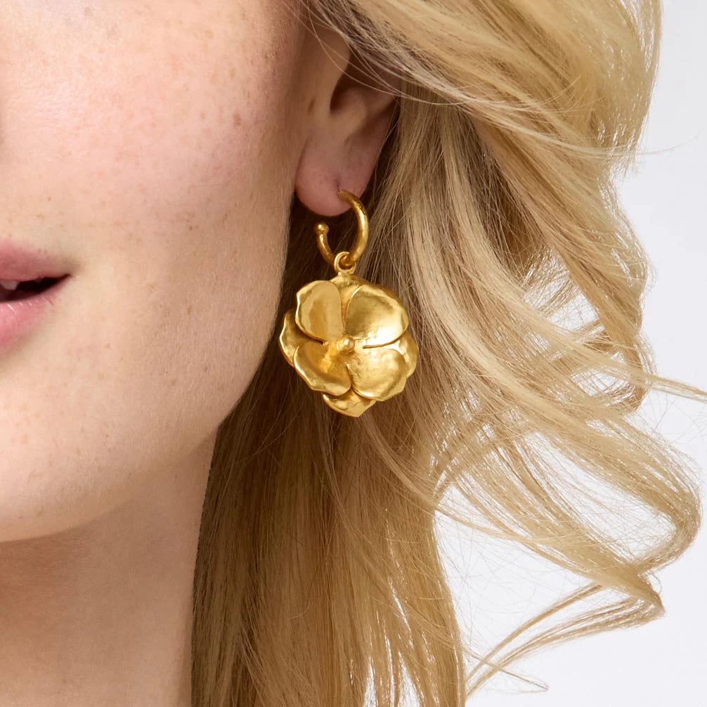 Julie Vos | Bloom Hoop & Charm Earring
