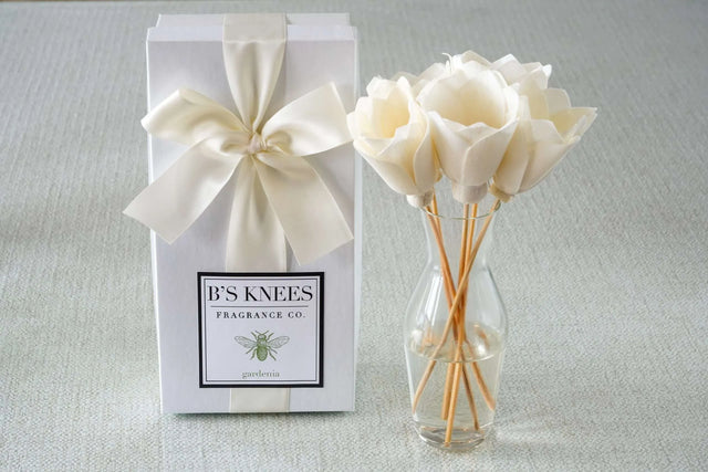 B's Knees | Gardenia Classic Natural Reed Diffuser