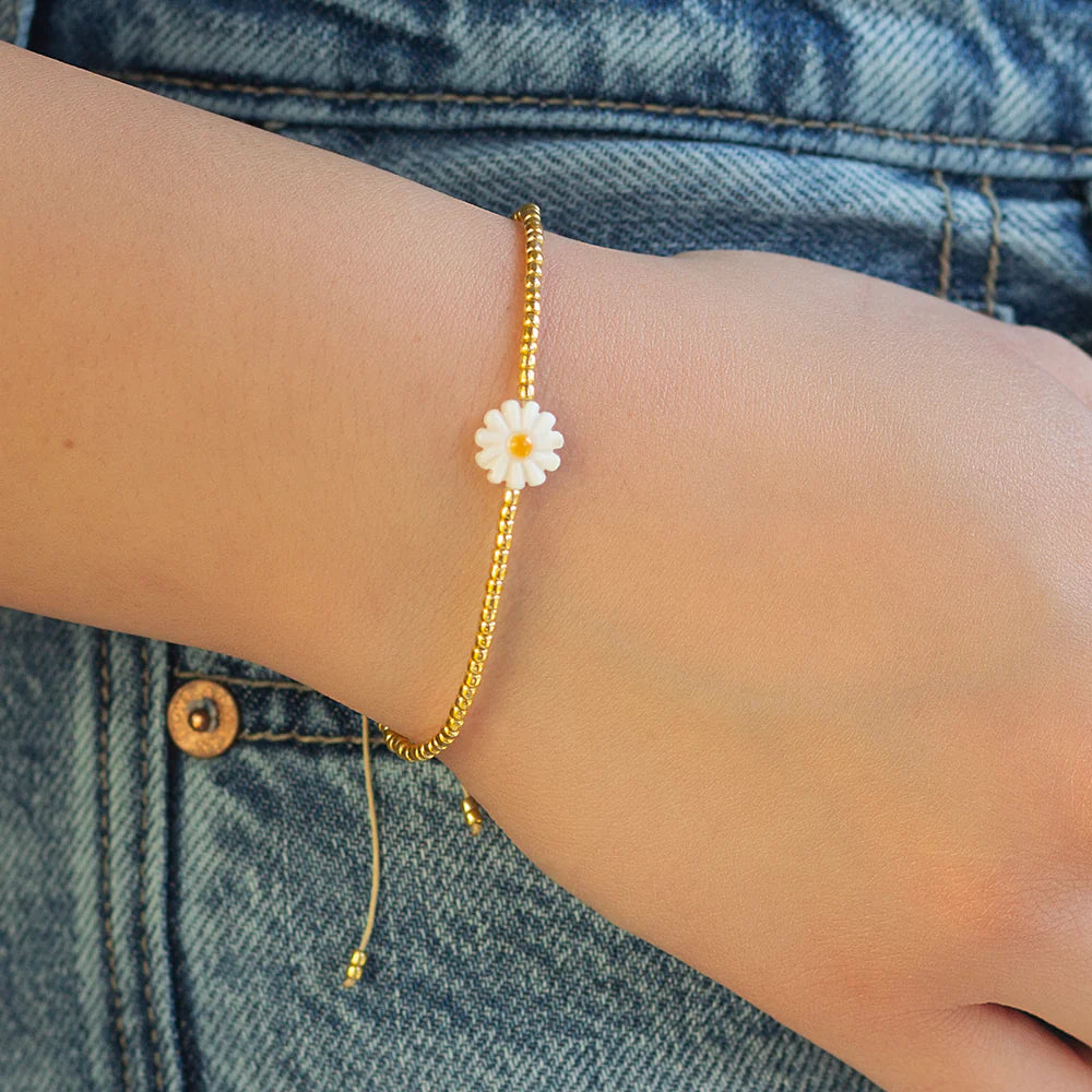 Lenny & Eva | Intentions Cord Bracelet-Daisy
