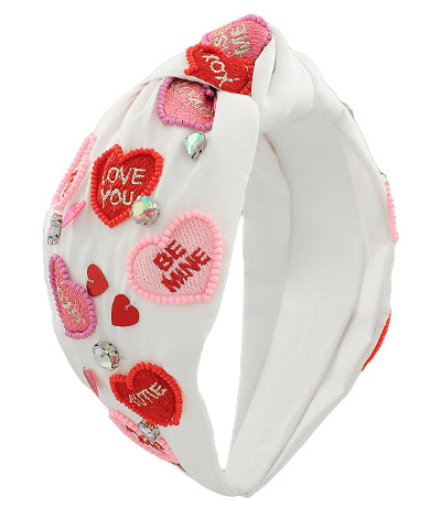 "XOXO" Hearts Headband