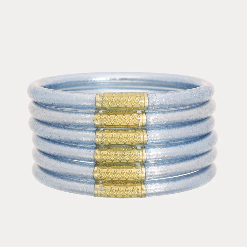 BuDhaGirl | Celeste All Weather Bangles® (AWB®) - Set of 6