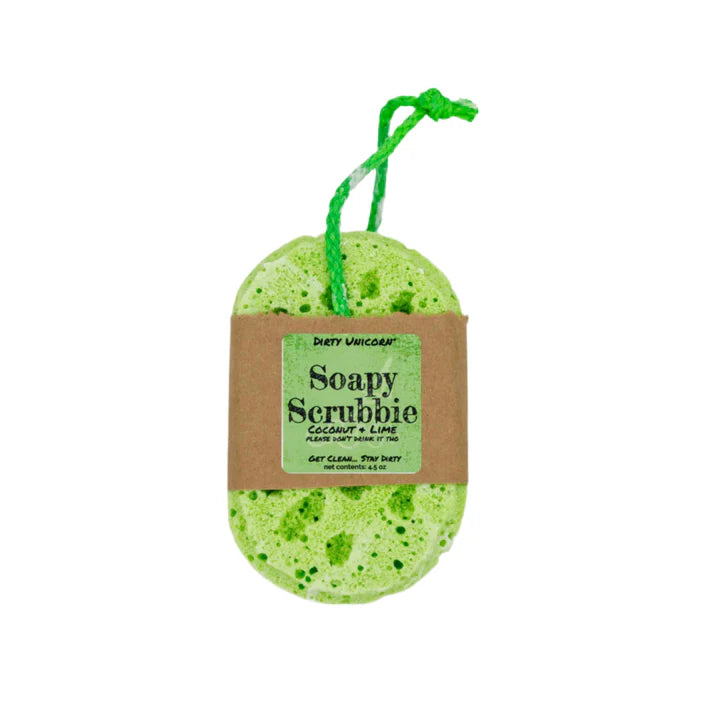 Dirty Unicorn | Soapy Scrubbie - Coconut Lime
