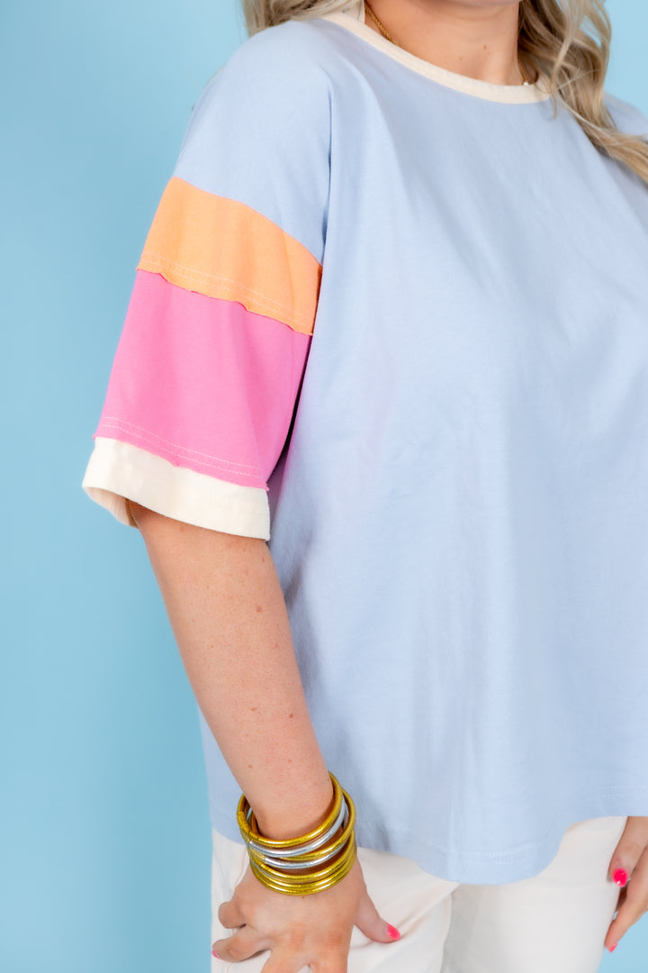 The Color Block Tee