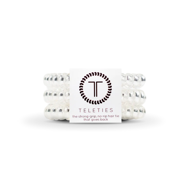 Teleties | Crystal Clear Small Hair Ties