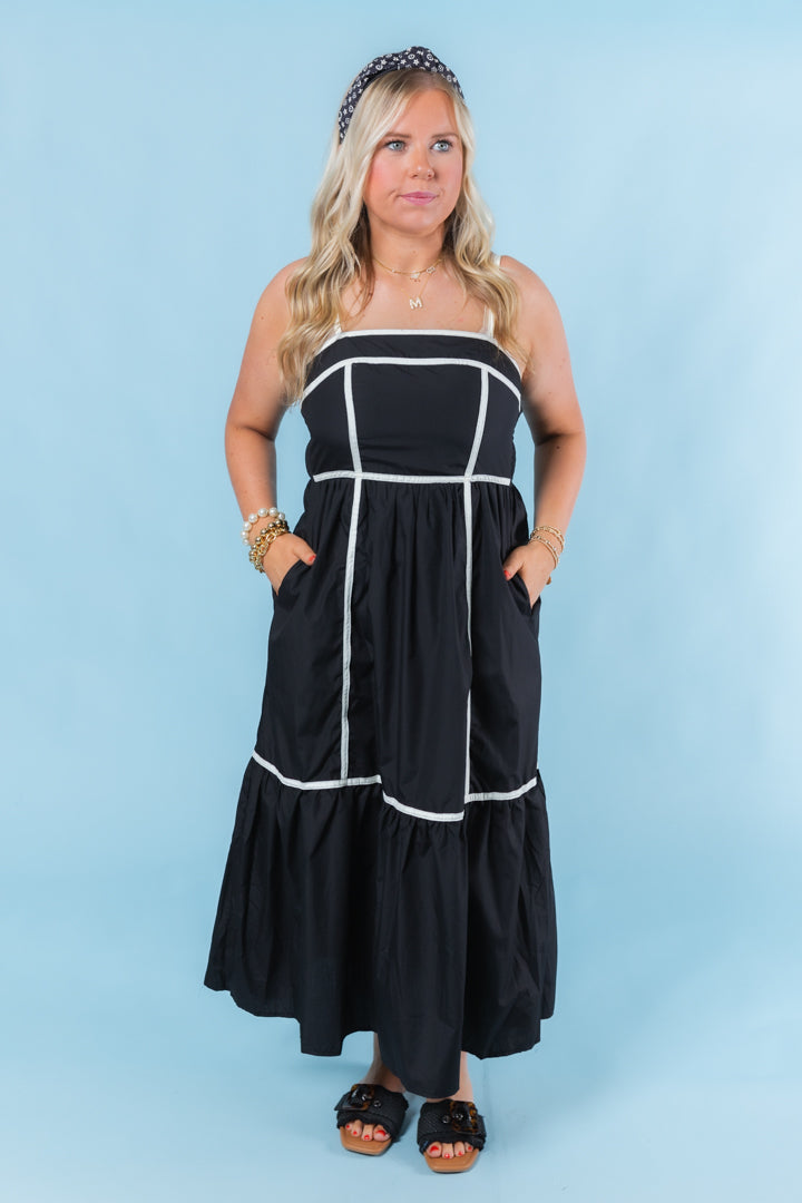 Gossip Girls Midi Dress