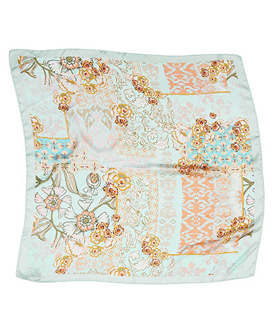 Madison's Exclusive | Floral Print Silk Scarf