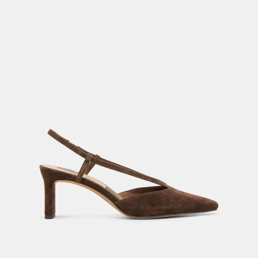 Dolce Vita | Ginay Heels Dk Brown Suede