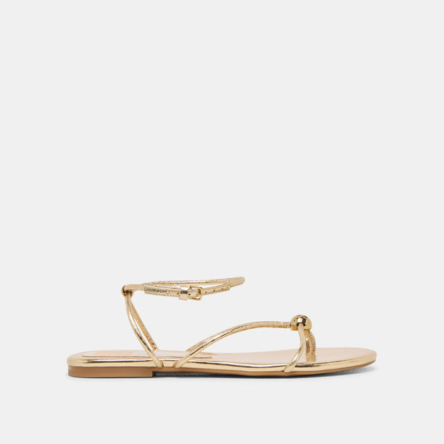 Dolce Vita | Kenley Sandals Gold Leather